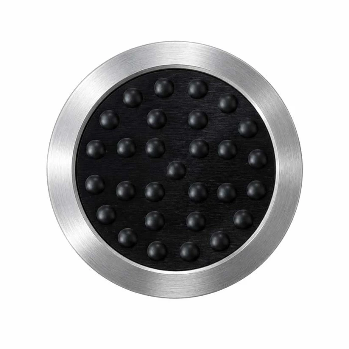 Φολίδα Προειδοποίησης Τυφλών Inox 316 με TPU Μαύρο KMS 104