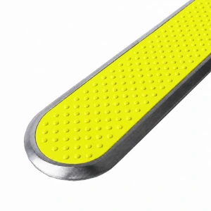 Λωρίδα Όδευσης Τυφλών Inox 316 με TPU Κίτρινο KMS 504