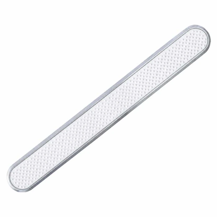 Λωρίδα Όδευσης Τυφλών Inox 316 με TPU Λευκό KMS 504