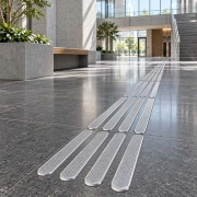Λωρίδα Όδευσης Τυφλών Inox 316 Διαμαντέ KMS 503