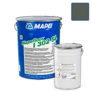 Εποξειδικό Χρώμα Δαπέδου 2 Συστατικών Mapei Mapefloor I 302 SL Γκρι Σκούρο Ral 7010 | 20kg