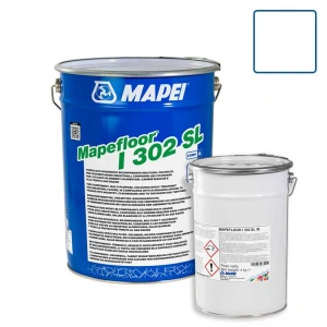 Εποξειδικό Χρώμα Δαπέδου 2 Συστατικών Mapei Mapefloor I 302 SL Λευκό Ral 9010 | 20kg