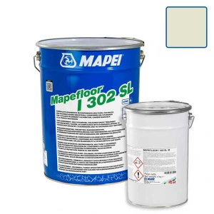 Εποξειδικό Χρώμα Δαπέδου 2 Συστατικών Mapei Mapefloor I 302 SL Μπεζ Περλέ Ral 1013 | 20kg