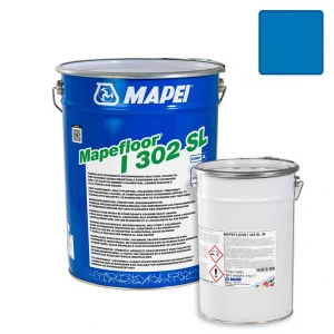 Εποξειδικό Χρώμα Δαπέδου 2 Συστατικών Mapei Mapefloor I 302 SL Μπλε Ral 5015 | 20kg
