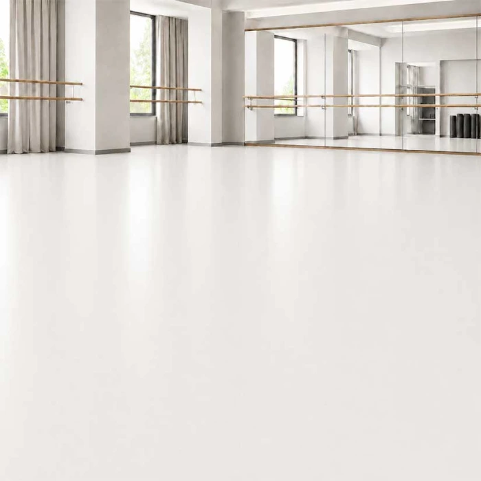 Βινυλικό Δάπεδο Χορού Harmony Λευκό 2x20m | 40m2