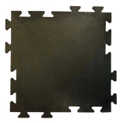 Ελαστικό Δάπεδο Πλακάκι Παζλ Καουτσούκ Interlocking 52x52cm 8mm
