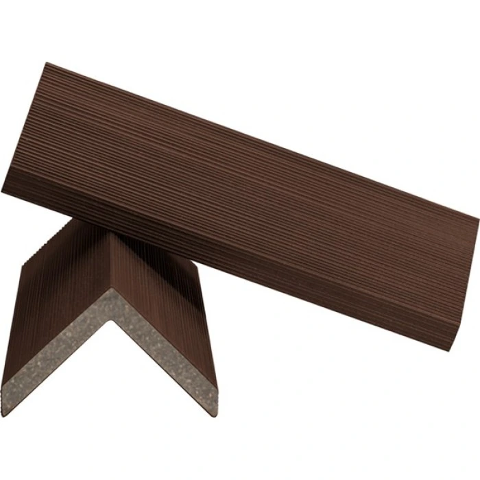 Γωνία WPC Deck Δαπέδου Walnut 620110 50x50x3600mm