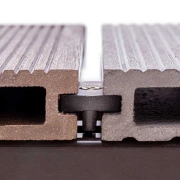 Κλιπ ένωσης Deck WPC πλαστικό με βίδες για 23/140mm