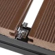 Κλιπ ένωσης Deck WPC μεταλλικό με βίδες για 23/140mm