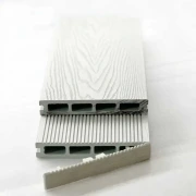 Τάπα WPC 3d wood 2.5x15cm λευκό - μπεζ 70251