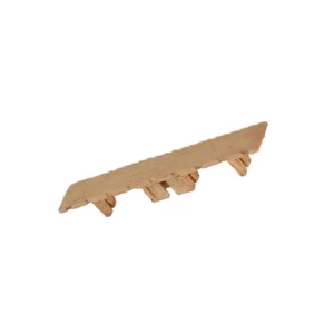 Τάπα WPC deck γραμμωτή 2.4x14.6cm καφέ ανοιχτό 90635
