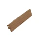 Τάπα WPC 3d wood 2.5x15cm καφέ 70249
