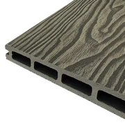 Deck Wpc δαπέδου 3d wood grain k1b Γκρι