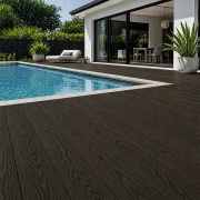Deck Wpc δαπέδου 3d wood grain k21 Σκούρο Γκρι