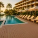 Deck Wpc δάπεδο εξωτερικού χώρου 23/140mm Teak 40150