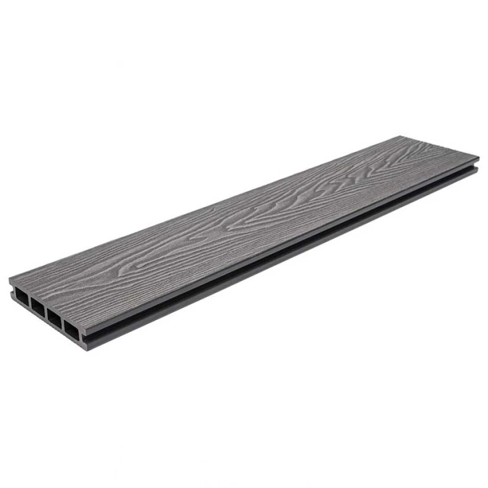 Deck Wpc δάπεδο νέας γενιάς 25/146 Light Grey 80180
