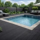 Deck Wpc δάπεδο Iniwood Cliff ανθρακί 21x147x2800mm