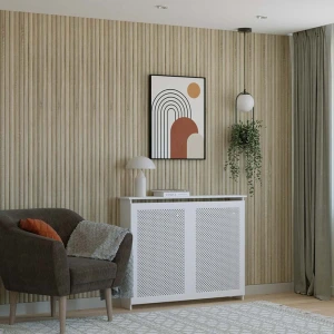 Mdf panel με 3D πηχάκια 801050 Wave ST 119/2750mm 0.30m² Sonoma Oak