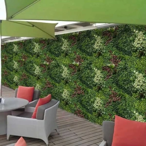 Φυλλωσιά Premium για επένδυση τοίχου 100x100cm Ανεμώνη 18000