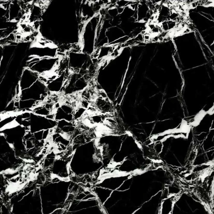 Pvc πάνελ με όψη μαρμάρου Black Ice 1220/2800mm 3.41m²