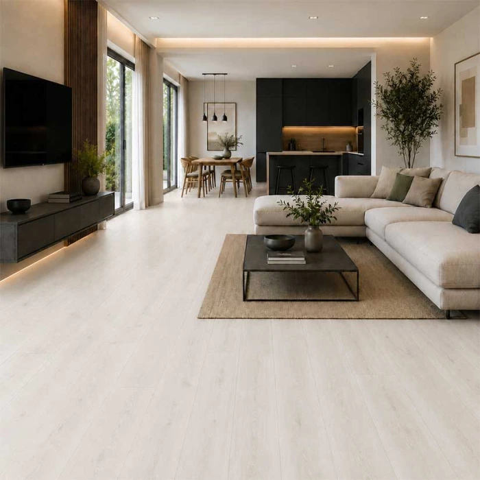 Laminate Vit. Style 304 White Oil Oak AC4 8mm