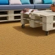 Μοκέτα με το μέτρο Nature Escape Fia 4132-86 καφέ - μπεζ 