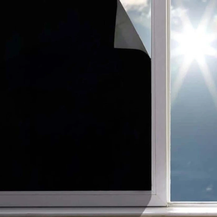 Μεμβράνη Τζαμιών Blackout Μαύρο Γυαλιστερό Reflectiv Int 807