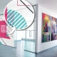 Μεμβράνη τζαμιών εκτυπώσιμη διάτρητη one way vision Reflectiv Perf 40