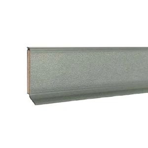 Σοβατεπί pvc S60 Flex γκρι με υγειονομικές άκρες 60x10x2575mm 1147