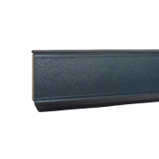 Σοβατεπί pvc S60 Flex ανθρακί με υγειονομικές άκρες 60x10x2575mm 1209