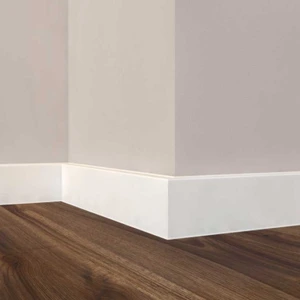 Σοβατεπί mdf λευκό ανθυγρό Άνδρος 120x15x2400mm 6299-204437