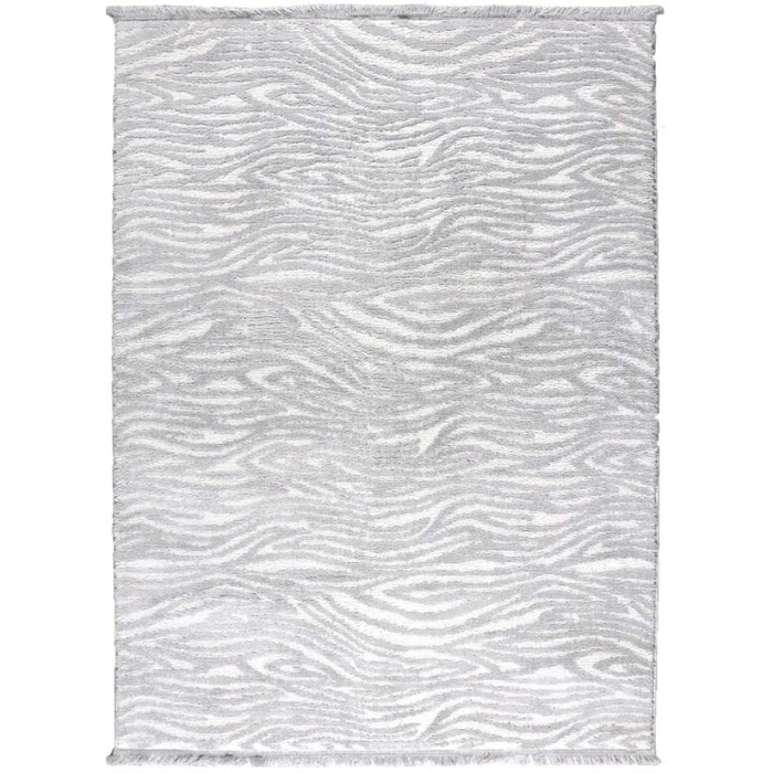 Μοντέρνο χαλί Florida 80/24 ανοιχτό γκρι - 133 x 190 cm