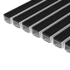 Ταπέτο Εισόδου Αλουμινίου Top Clean Robust με Καουτσούκ Geggus 29/22mm