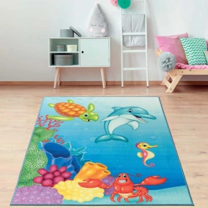 Παιδικό χαλί Playroom 01 Aegean - 120 x 160 cm
