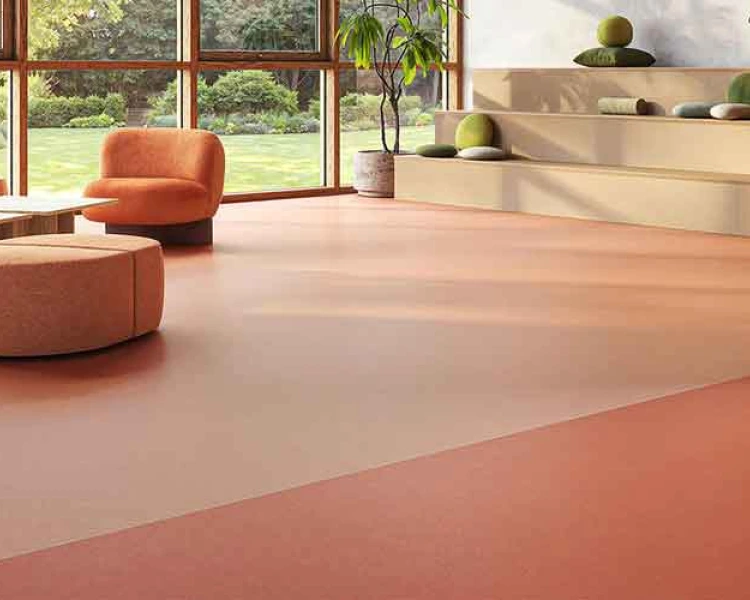 linoleum δάπεδα για επαγγελματικούς χώρους, σχολεία και νοσοκομεία με φυσική σύνθεση και αντοχή - Α. Κασιμάτης
