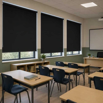 Ρόλερ σκίασης black out για κέντρα εκπαίδευσης