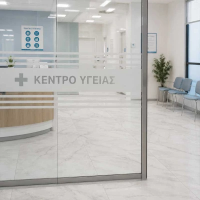 Μεμβράνες τζαμιών για κέντρα υγείας