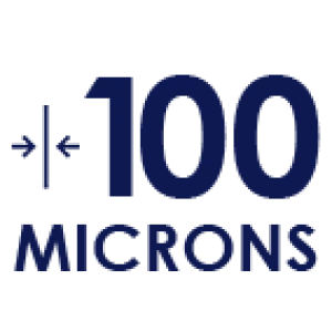 100 microns