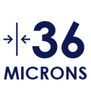36 microns