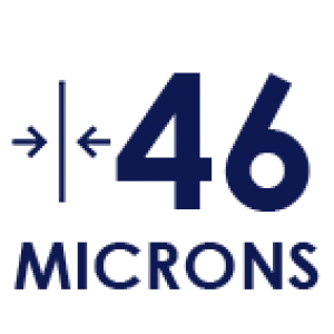 46 microns