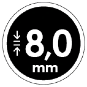 Πάχος 8mm