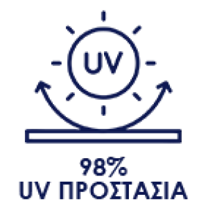 UV προστασία 98%